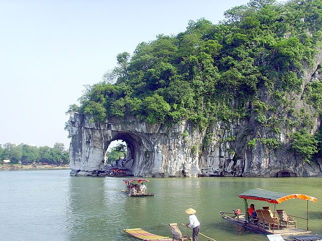 Elephant Trunk Hill by Li River,Guilin China