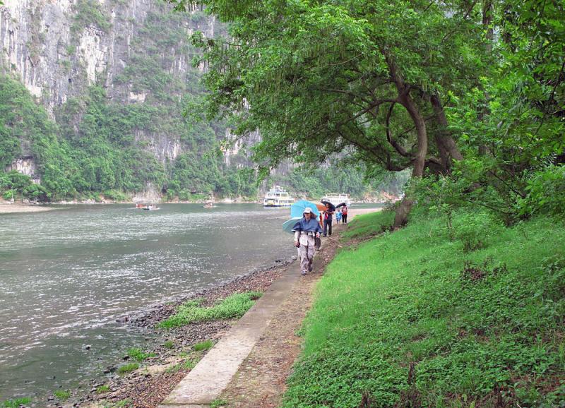 Li River hiking, Yangshuo Guilin