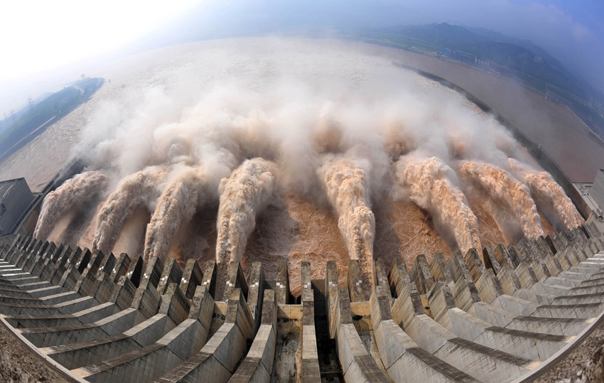 Admire the marvelous water project of Three Gorges Dam